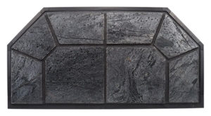 Indian Silver Slate Hearth Pad Detail